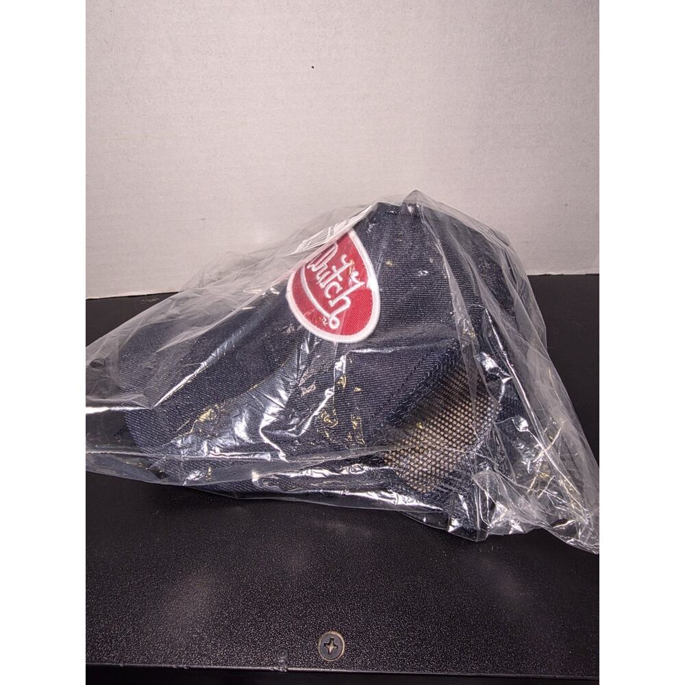 Von Dutch Denim Trucker Snapback Hat Blue Adjustable Cap . New - Picture 4 of 5